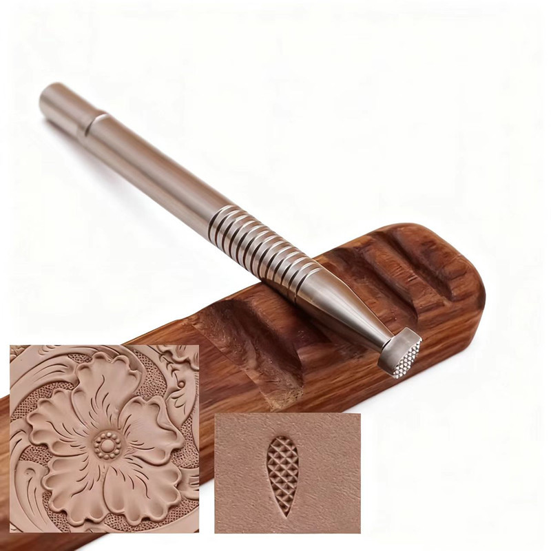 Leatherwork Kit - Arabesque Background Stamp Set S1.5x4/M2.2x6/L3x8mm -