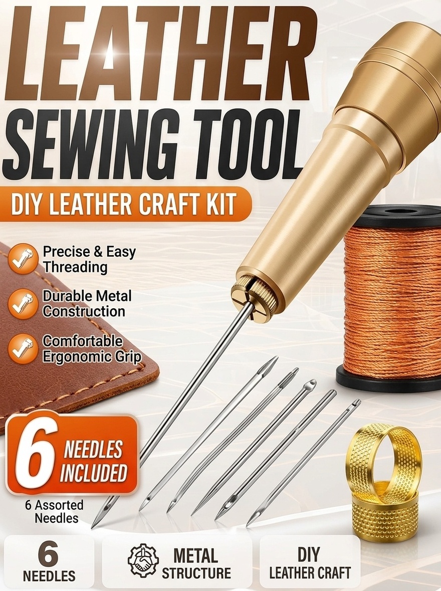 Leather Stitching Tool, Hand S - огляд і ціна Leatherwork Diy