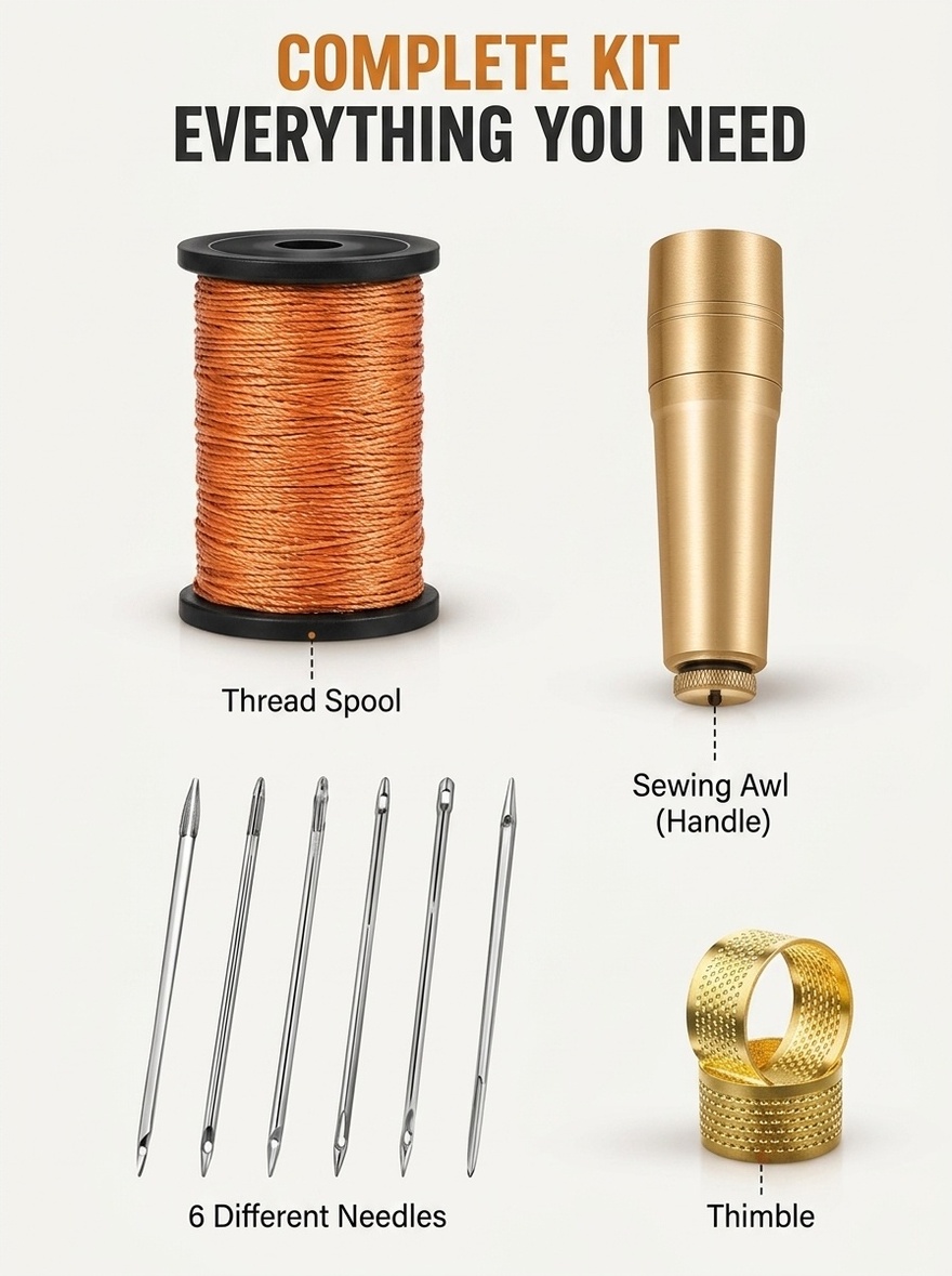 Leather Stitching Tool, Hand S - огляд і ціна Leatherwork Diy