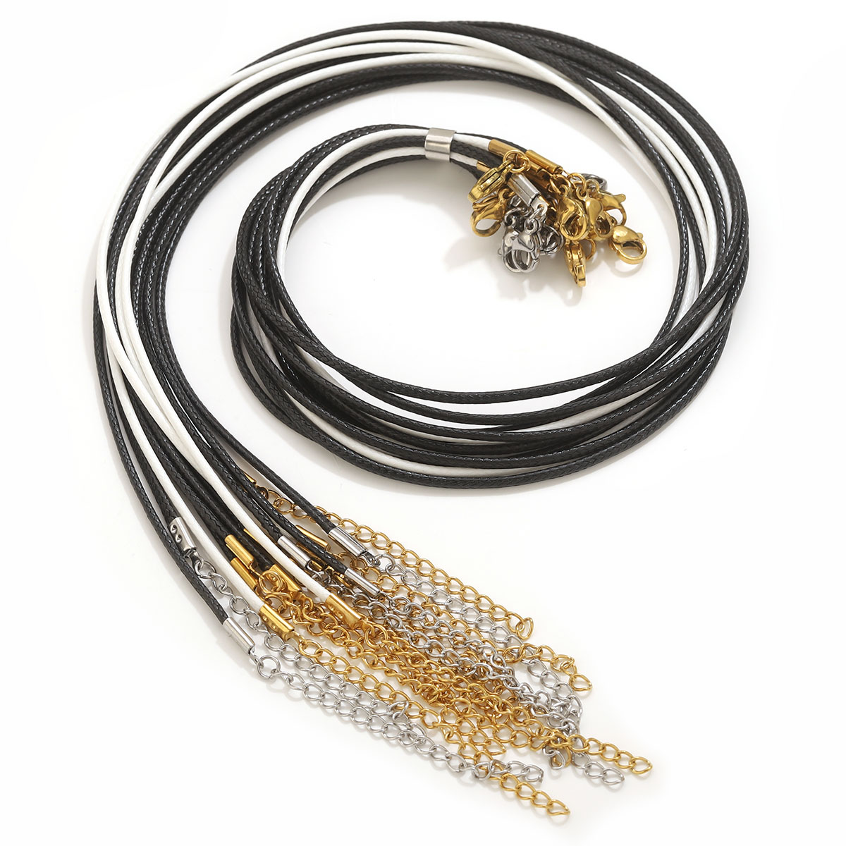 5pcs Leather Cord Necklace Wit - огляд і ціна Leatherwork Diy