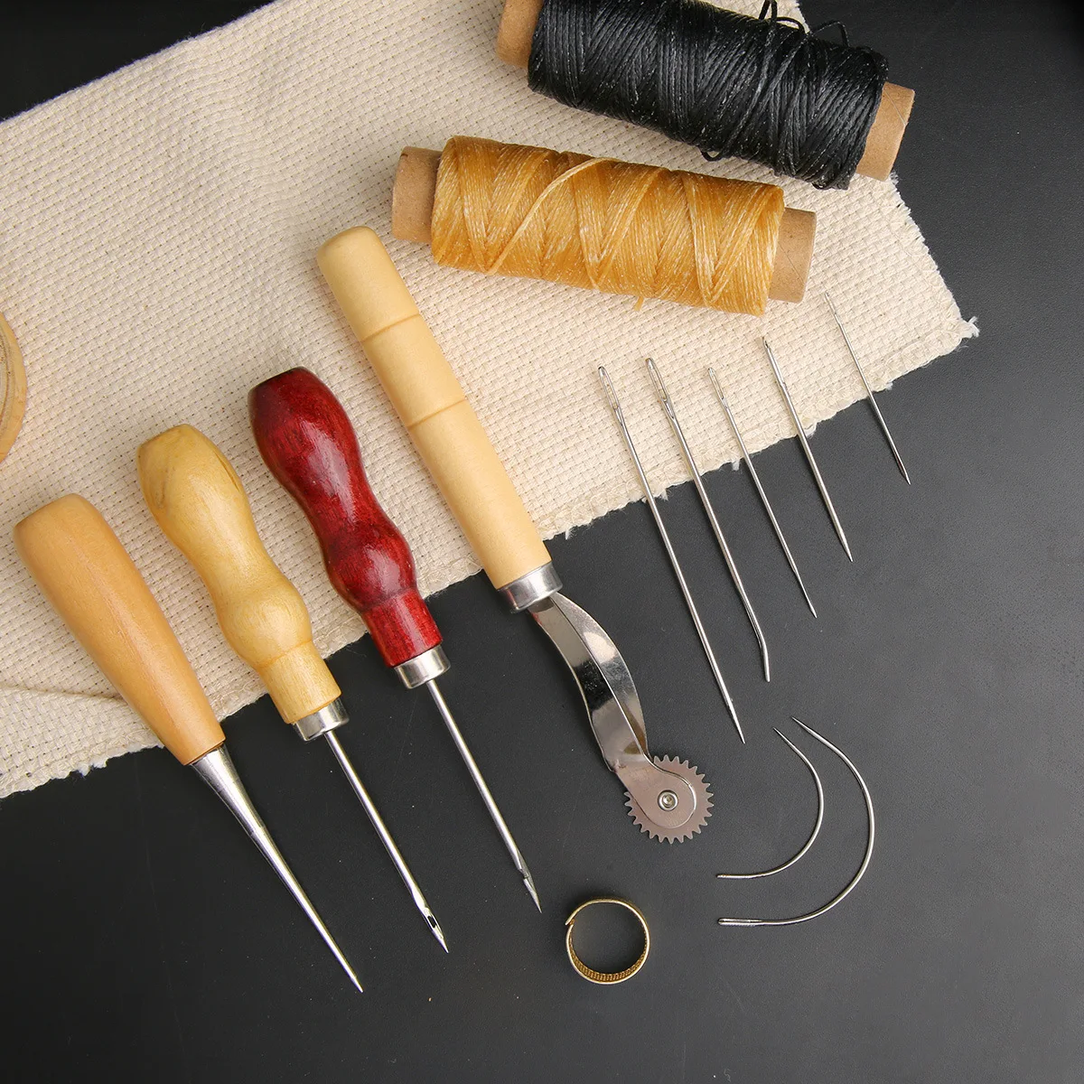 14PCS Leather Craft Sewing Kit - огляд і ціна Leatherwork Kit