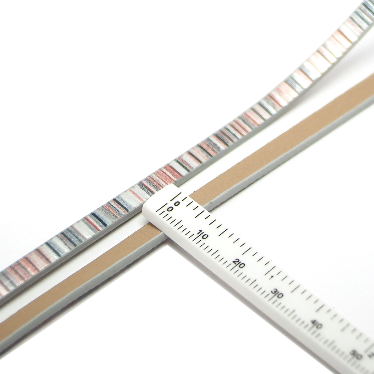 1.3meters Silver Gray Leather  - огляд і ціна Leatherwork Diy