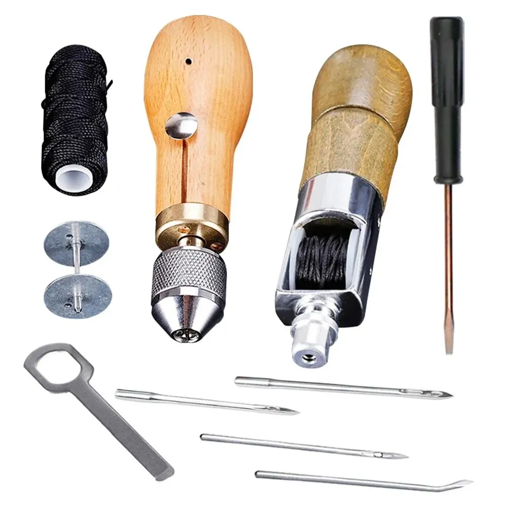 DIY Leather Sewing Awl Kit Wax - огляд і ціна Leatherwork Kit