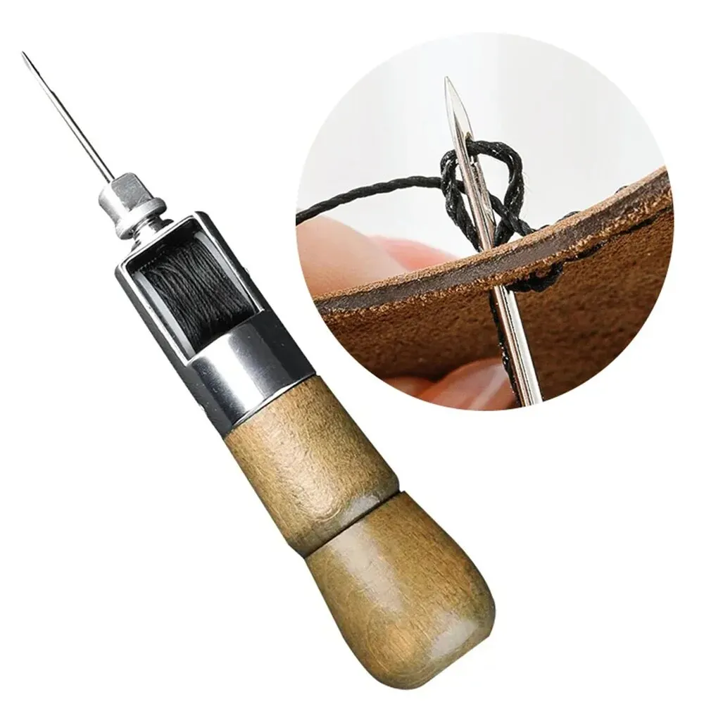 DIY Leather Sewing Awl Kit Wax - огляд і ціна Leatherwork Kit