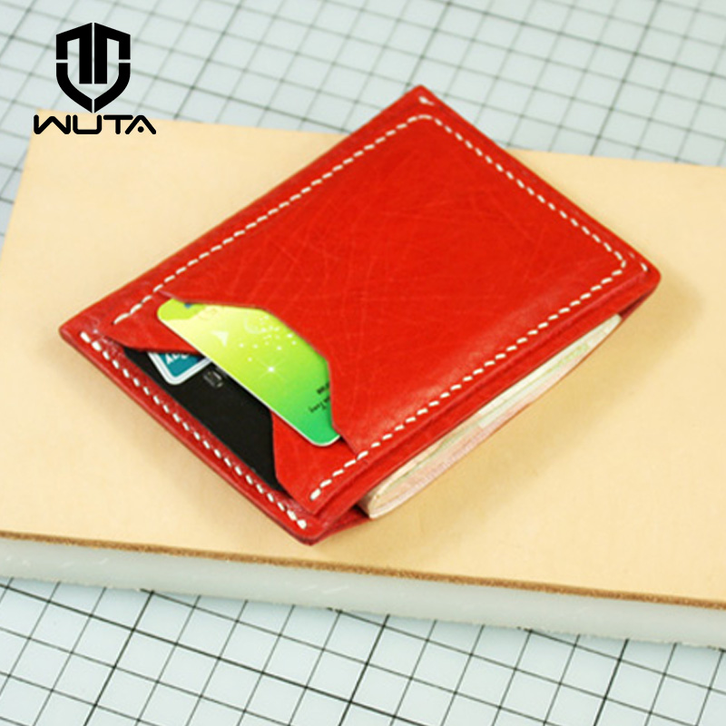 WUTA 913 Mini Card Case Kraft  - огляд і ціна Leatherwork Kit