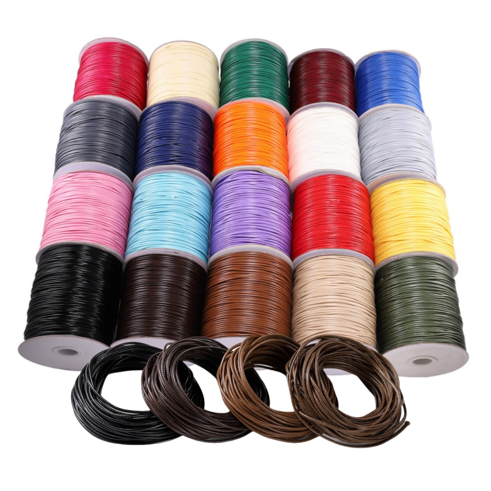 10M/Lot 0.5-2.5mm Leather Line - огляд і ціна Leatherwork Diy