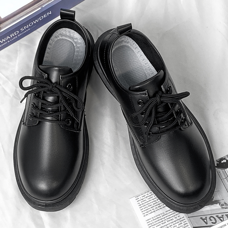 Men's Leather Shoes Casual Com - огляд і ціна Leather Work Oxfords