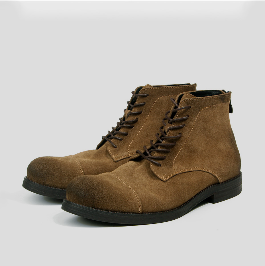 LIHUAMAO suede cow leather vin - огляд і ціна Leather Work Oxfords