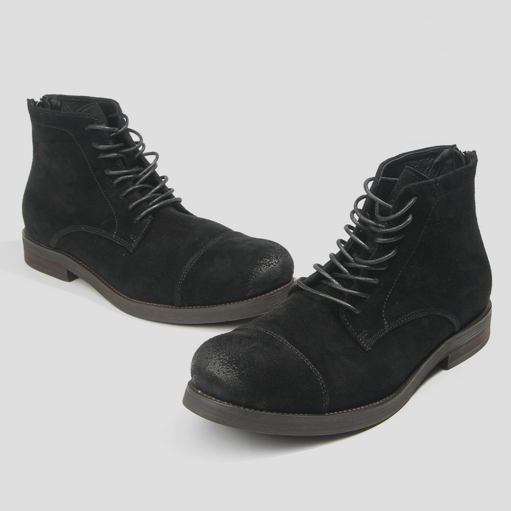 LIHUAMAO suede cow leather vin - огляд і ціна Leather Work Oxfords