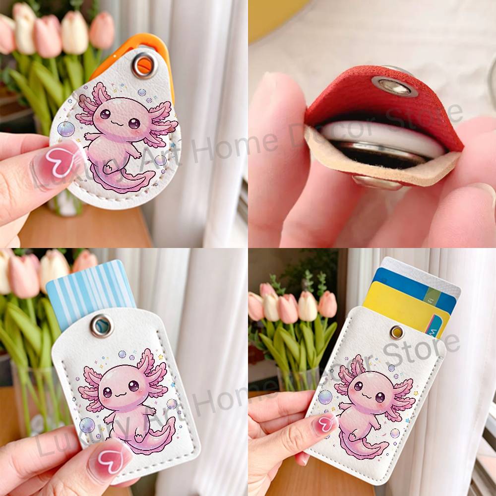 Cute pink A-Axolotl Cartoon Ho - огляд і ціна For Leather Work