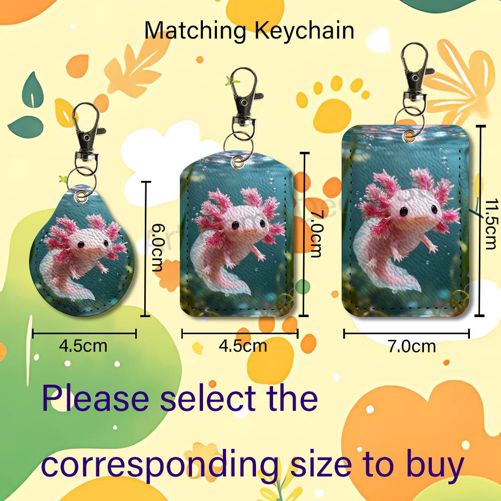 Cute pink A-Axolotl Cartoon Ho - огляд і ціна For Leather Work