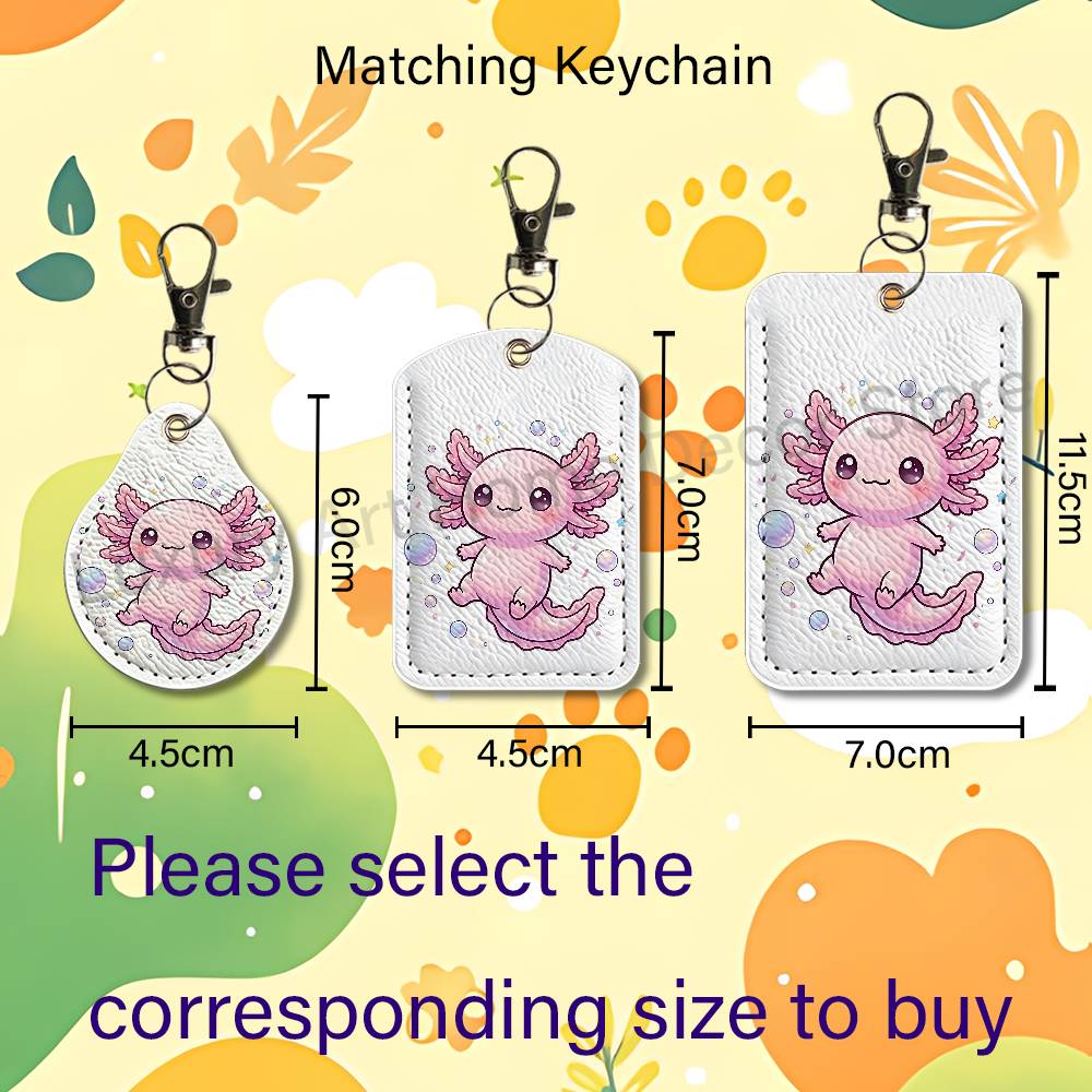 Cute pink A-Axolotl Cartoon Ho - огляд і ціна For Leather Work