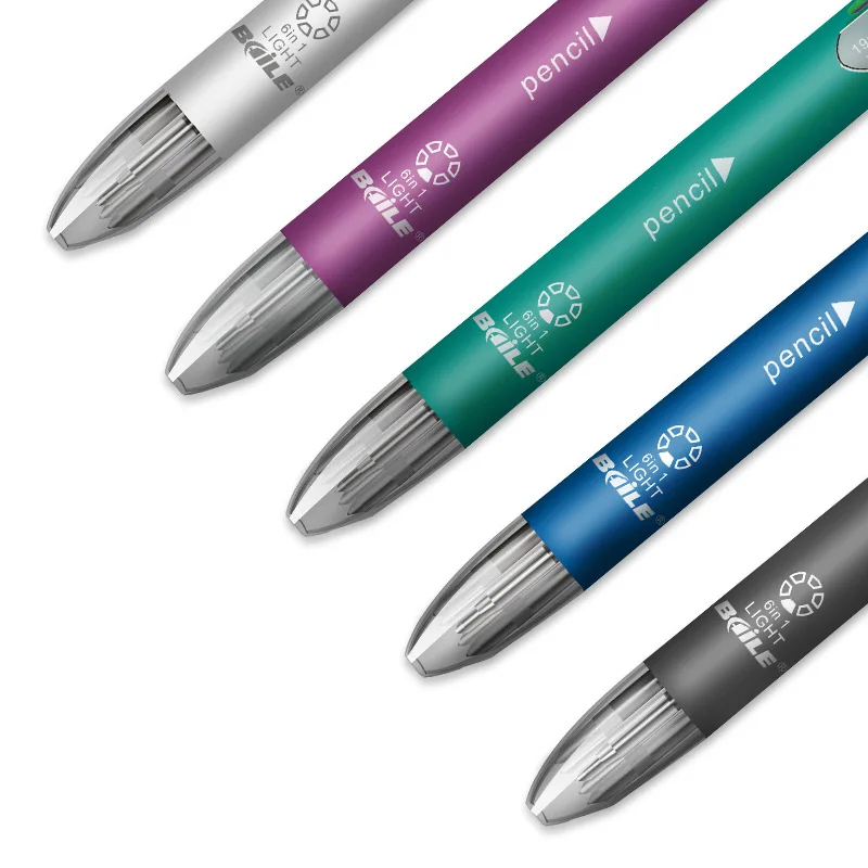 4/12Pcs 6 in 1 MultiColor Pen  - огляд і ціна Staedtler Pencil Lumocolor