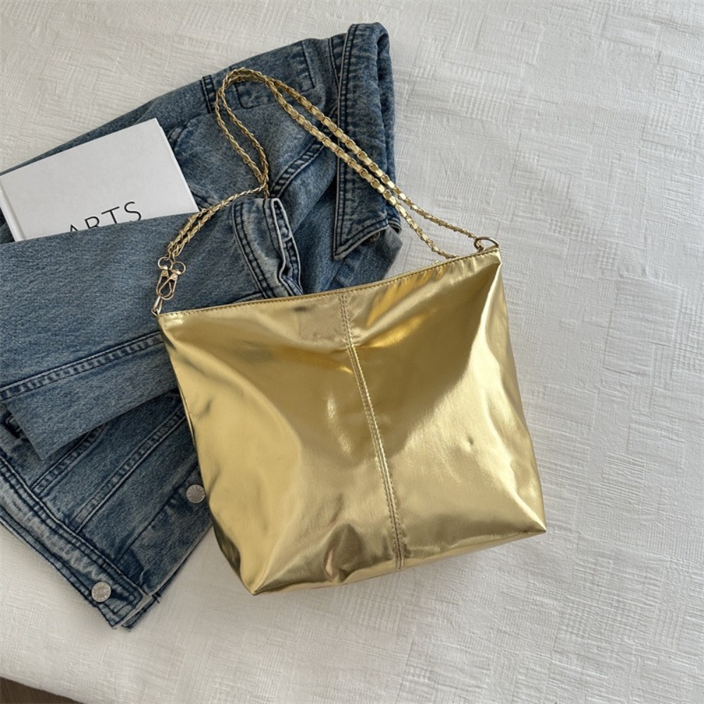 Retro Shiny PU Leather Tote Ba - огляд і ціна Leatherwork Wallet
