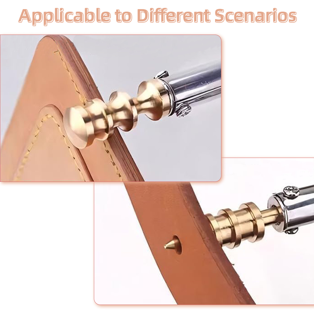 2pcs Leather Edge Pressing Hea - огляд і ціна Leatherwork Clamp