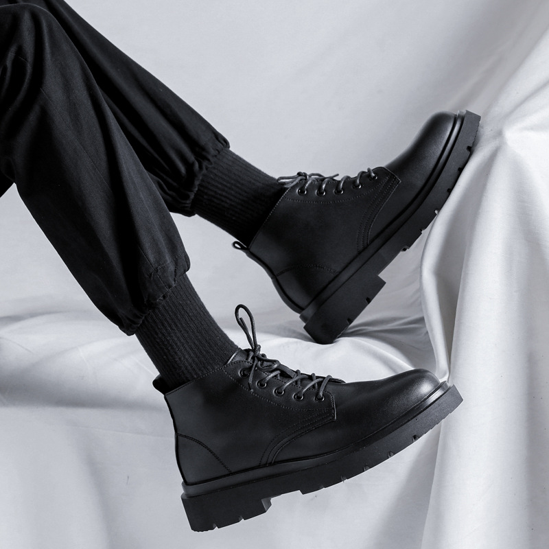 Boots Men 2025 Autumn New Brit - огляд і ціна Leatherwork Clamp