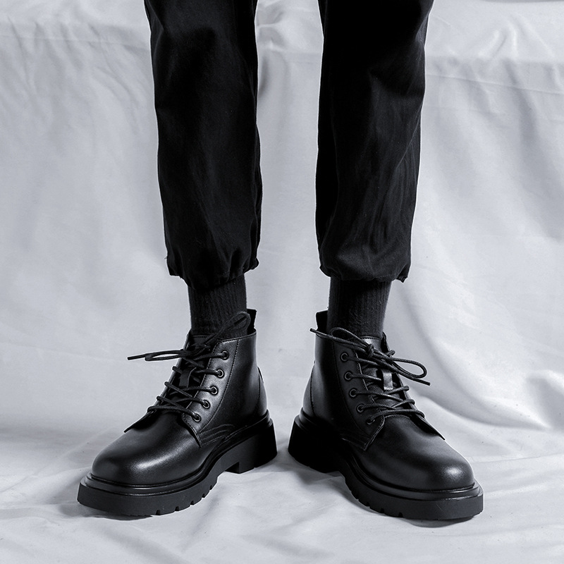 Boots Men 2025 Autumn New Brit - огляд і ціна Leatherwork Clamp